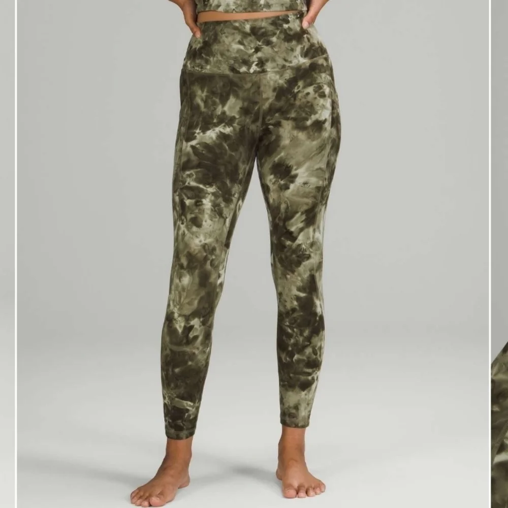 Lululemon Align High-Rise Pant with Pockets Size 4 Diamond Dye Sage/Green